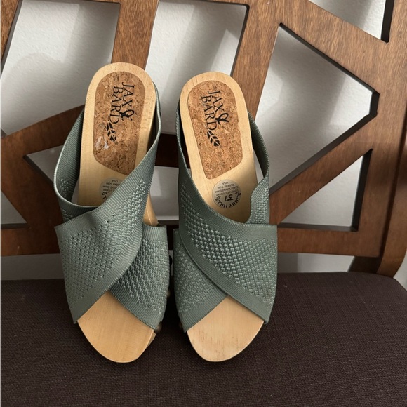 JAX & BARD Women's Heeled Sandals Size 6.5/ 37 - Picture 1 of 10